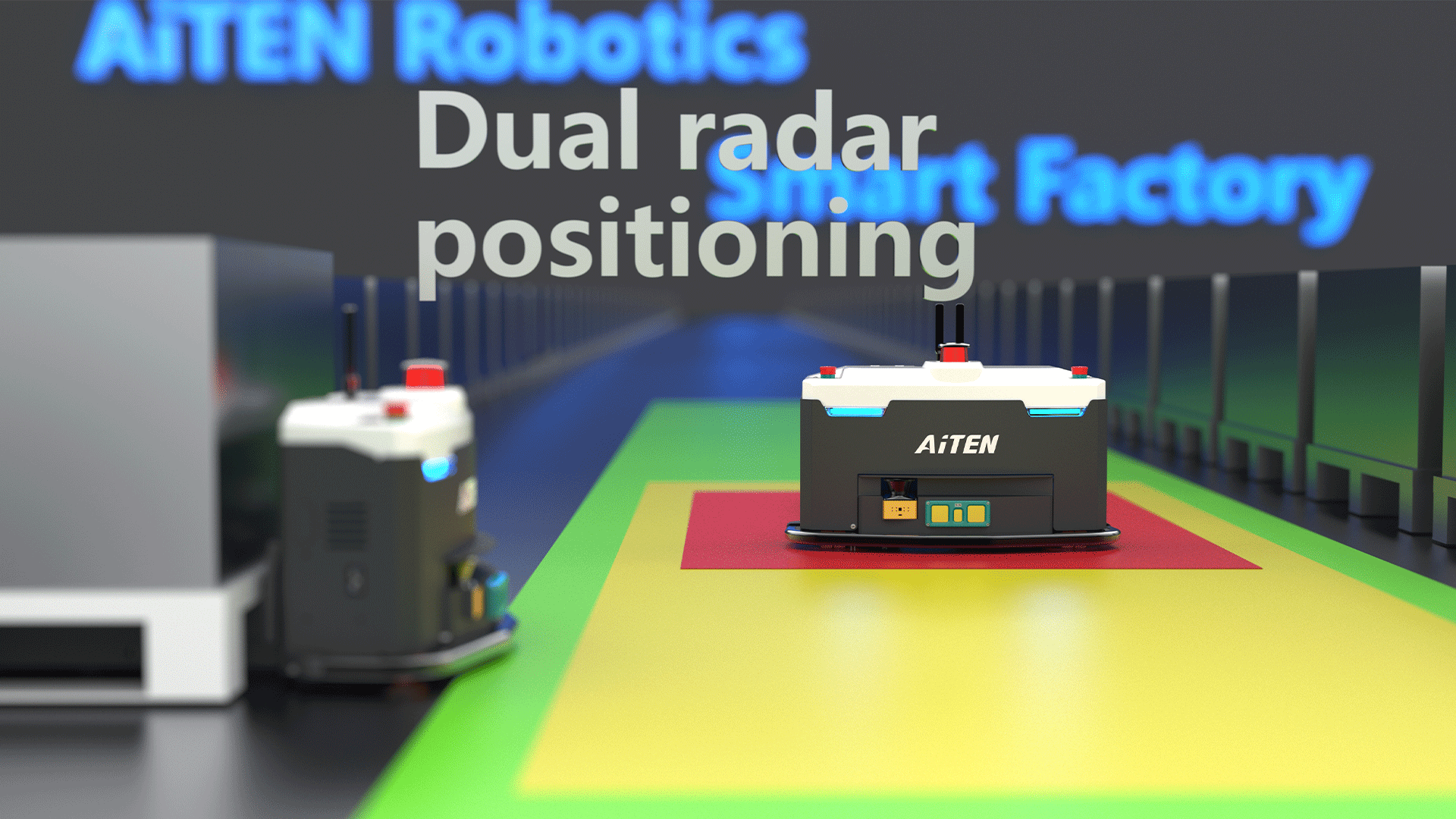 AiTEN Robots Dual rader positioning system