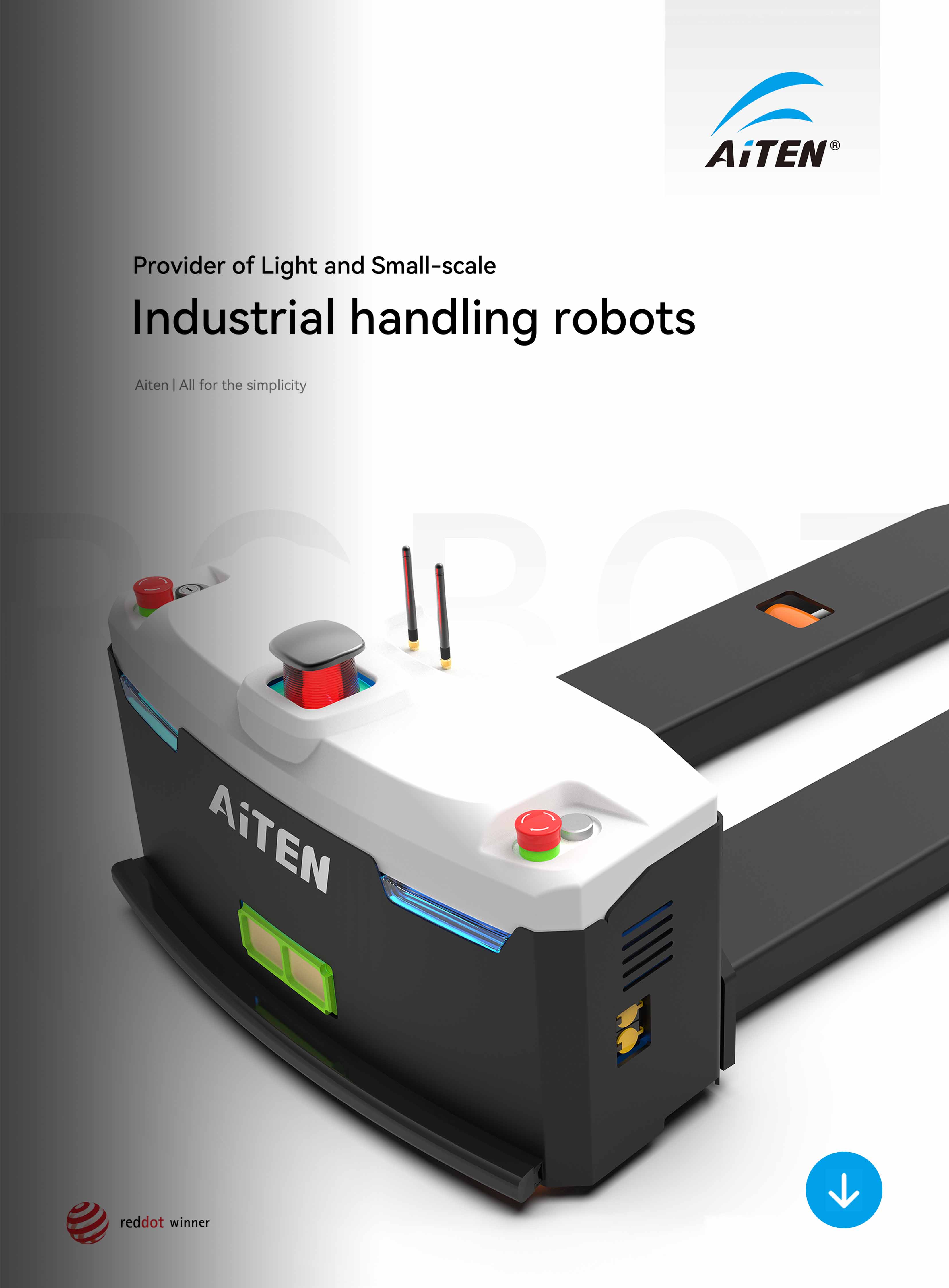 Industrial handling robots