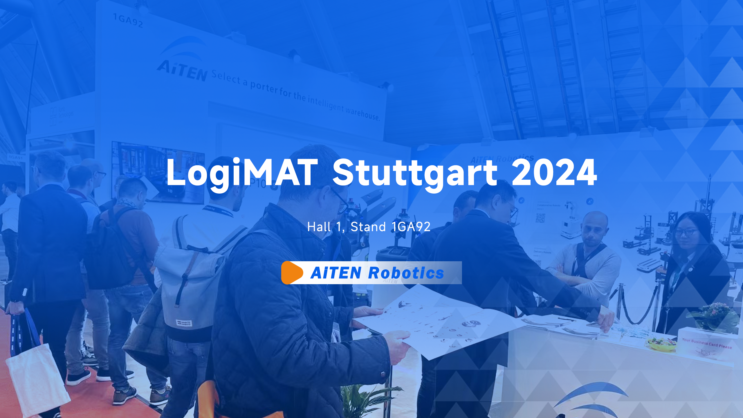AiTEN Robotics at LogiMAT 2024 Unlocking Flexible and Efficient Logistics Automation